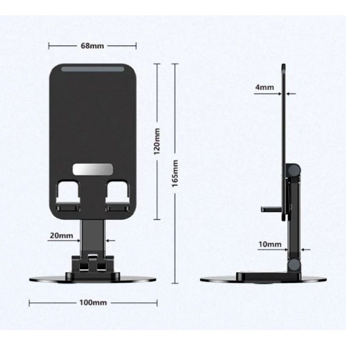 ieg™ Katlanabilir Telefon Tablet Tutucu Stand