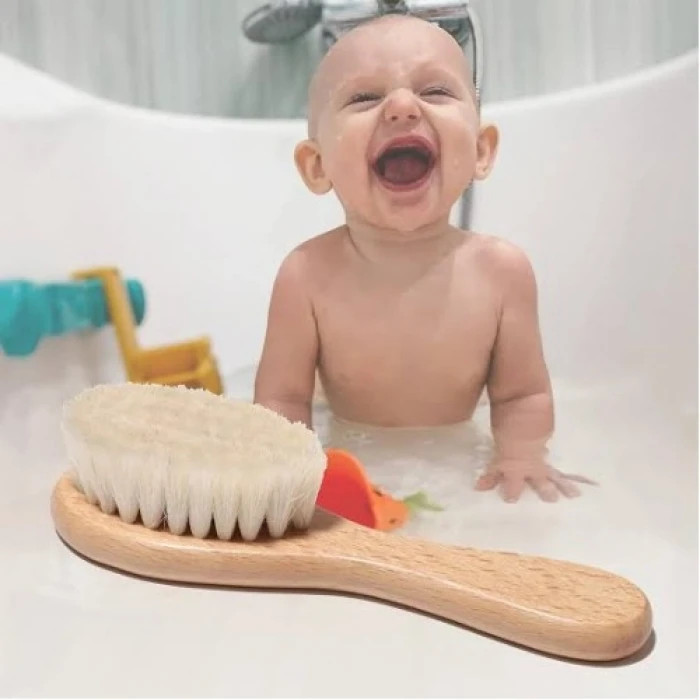 ieg™ Keçi Kılı Organik Bebek Banyo Tarağı