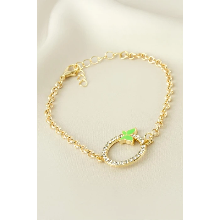 ieg™ Kelebek Halka Taşlı Bileklik