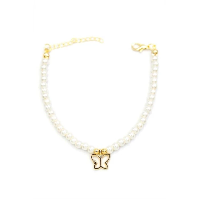 ieg™ Kelebek İnci Bileklik - Altın