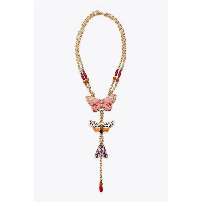 İEG Kelebek Kolye - Altın