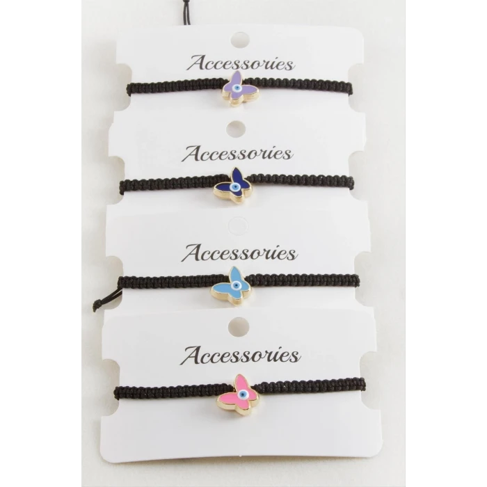 ieg™ Kelebek Makrome Örgülü Bileklik