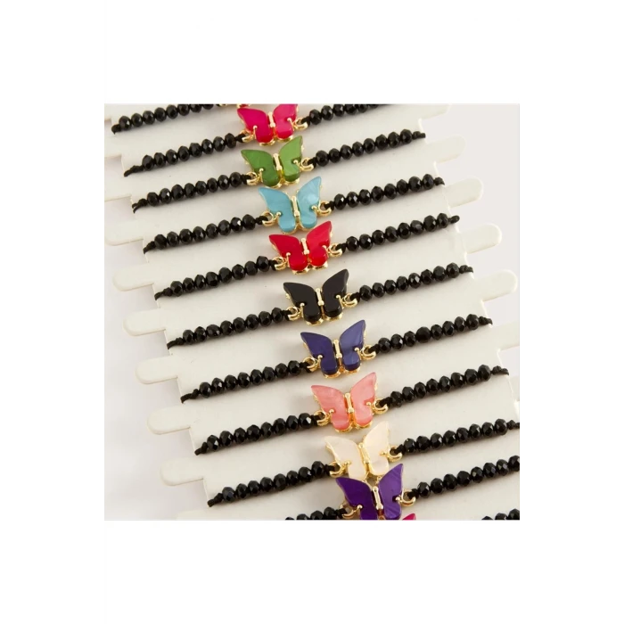 ieg™ Kelebek Sedef Kristal Bileklik