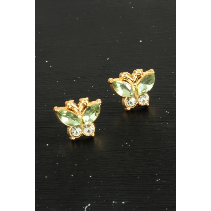 ieg™ Kelebek Taşlı Minik Küpe