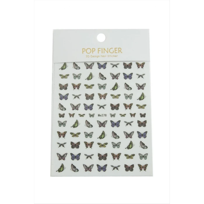 ieg™ Kelebek Tattoo Dövme Sticker