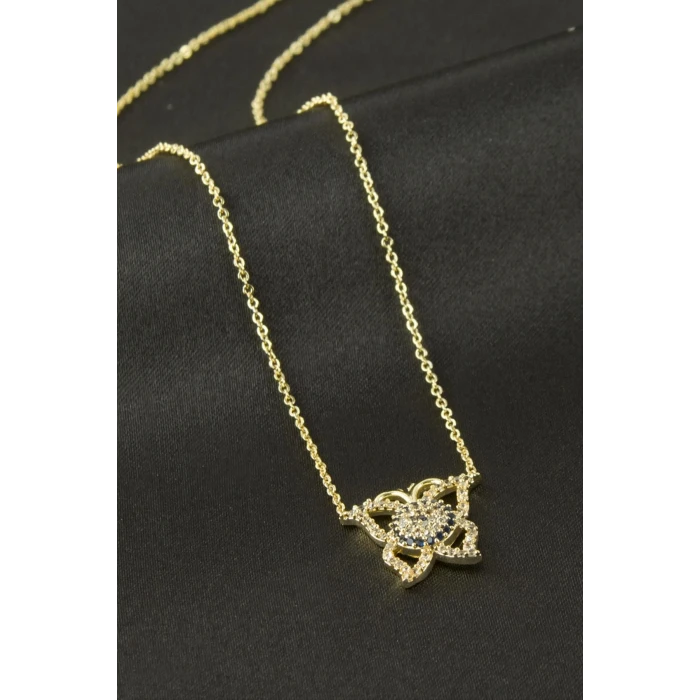 ieg™ Kelebek Zirkon Taşlı Kolye