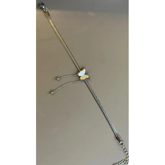 ieg™ Kelebekli İtalyan Bileklik - Gümüş