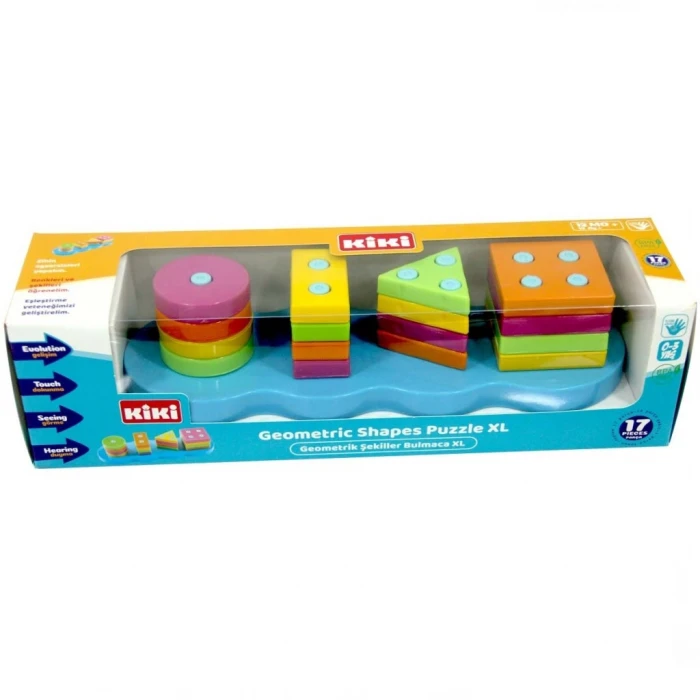 ieg™ Kiki Geometrik Şekiller XL Bulmaca