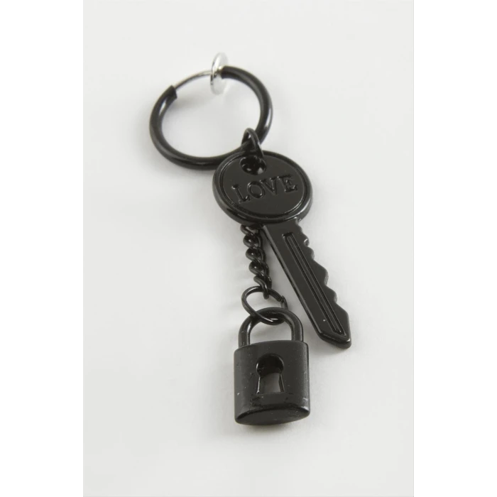 ieg™ Kilit Anahtar Erkek Çelik Küpe