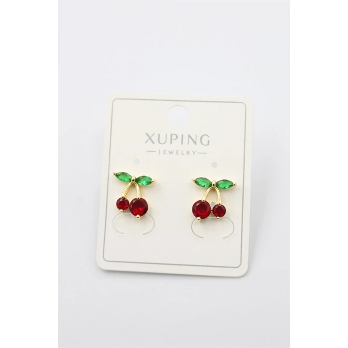 ieg™ Kiraz Küpe - Altın