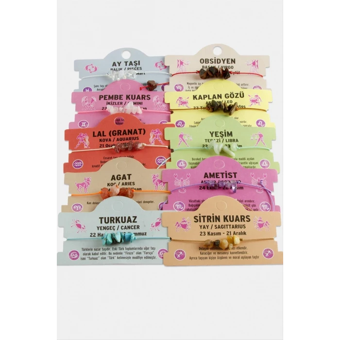 ieg™ Kırık Doğaltaşlı İp Bileklik