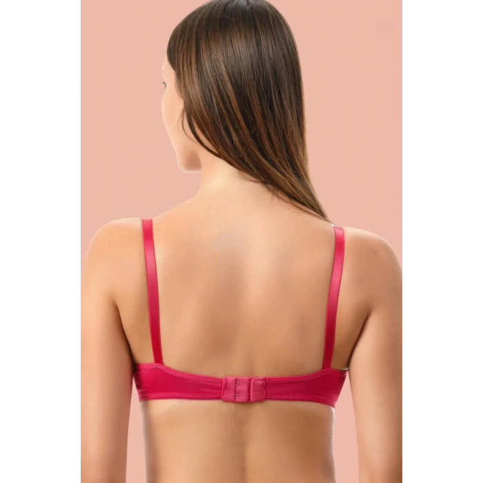 ieg™ Kırmızı Dolgusuz Mikro Tek Sütyen