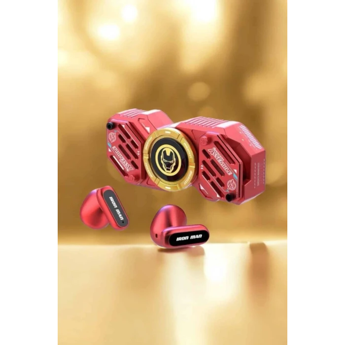 ieg™ Kırmızı Kablosuz Bluetooth Kulaklık Stres Çarklı Oyuncu Kulaklığı