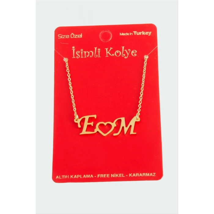 ieg™ Kişiye Özel İsim Yazılı Kolye