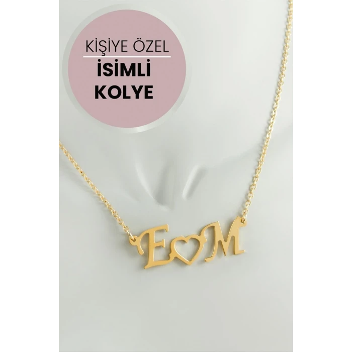ieg™ Kişiye Özel İsim Yazılı Kolye