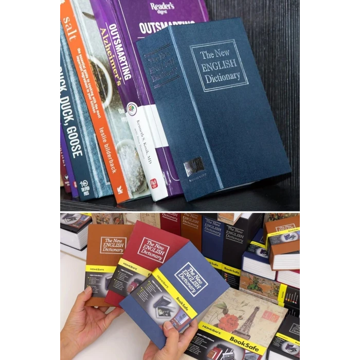 ieg™  Kitap Görünümlü Gizli Kasa