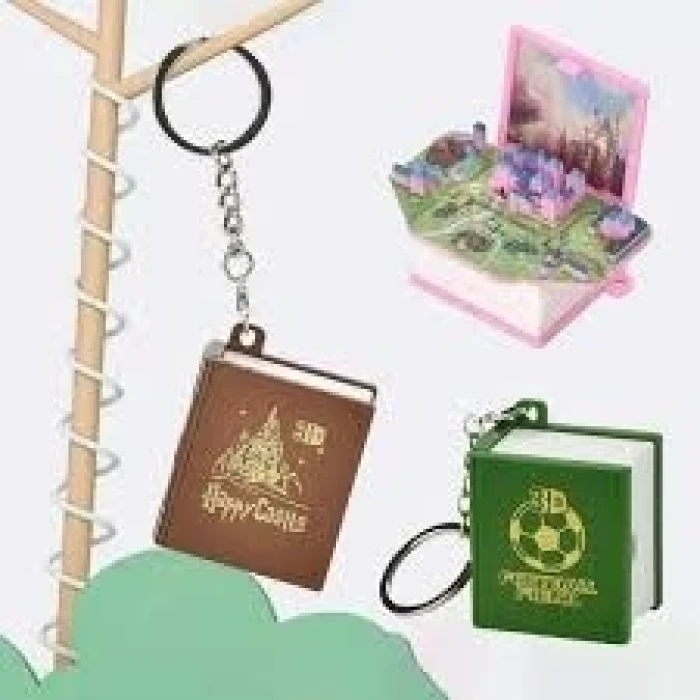 ieg™ Kitap Şeklinde 3D Anahtarlık