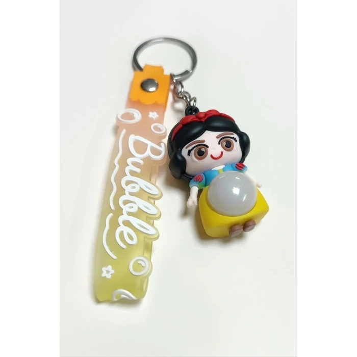 ieg™ Kız Çocuk Işıklı Silikon Anahtarlık