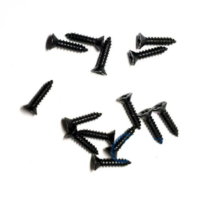 ieg™ Klips, Menteşe, Ayak, Ağaç, Sunta Vidası 2,2x6,5mm - Siyah 100 Adet