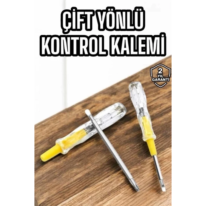 ieg™ Kontrol Kalemi Nikel Kaplama Çift Başlıklı Test Cihazı