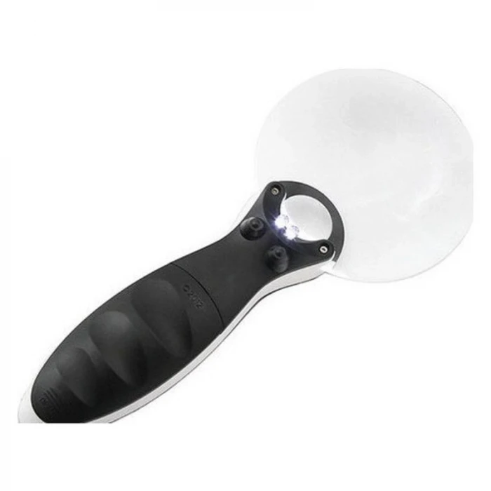 ieg™ Kontrolü Için 10X 20X 2 Led Işıklı El Büyüteç