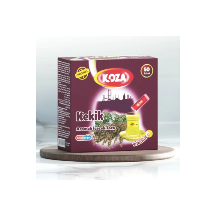 ieg™ Koza Tek İçimlik Kekik Aromalı Toz İçecek 50li