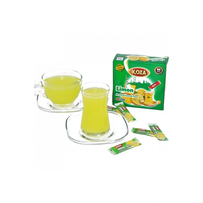 İEG Koza Tek İçimlik Limon Aromalı Toz İçecek 50li