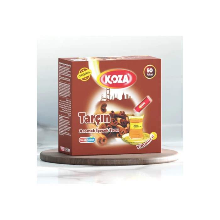 ieg™ Koza Tek İçimlik Tarçın Aromalı Toz İçecek 50li