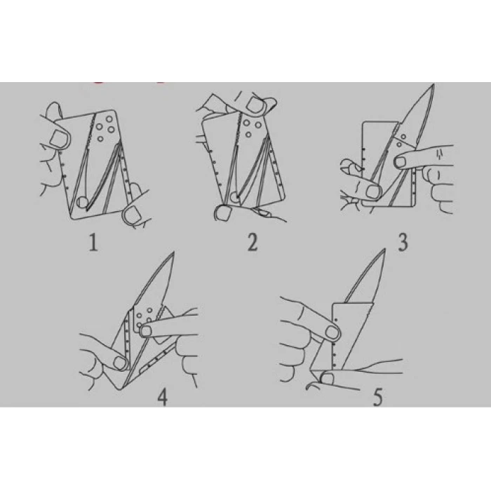 ieg™ Kredi Kartı Şeklinde Bıçak (Kutusuz)