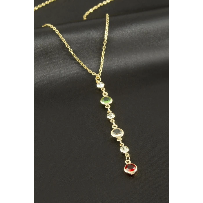 ieg™ Kristal Taşlı Y Kolye