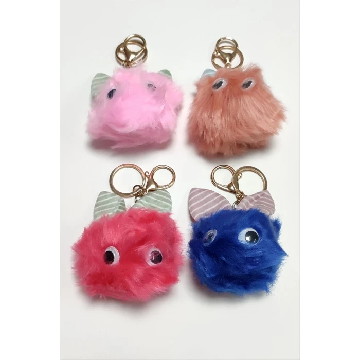 ieg™ Kulaklı Tüylü Peluş Anahtarlık