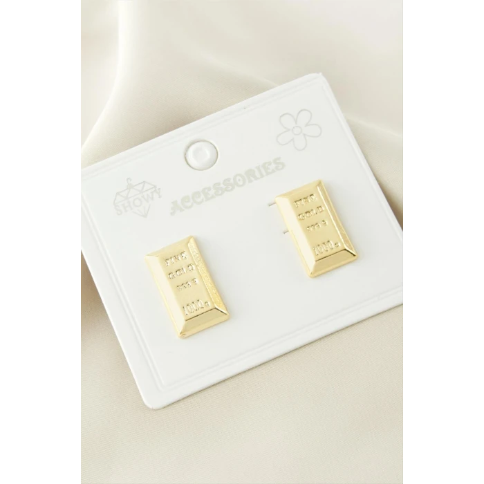 ieg™ Külçe Metal Küpe