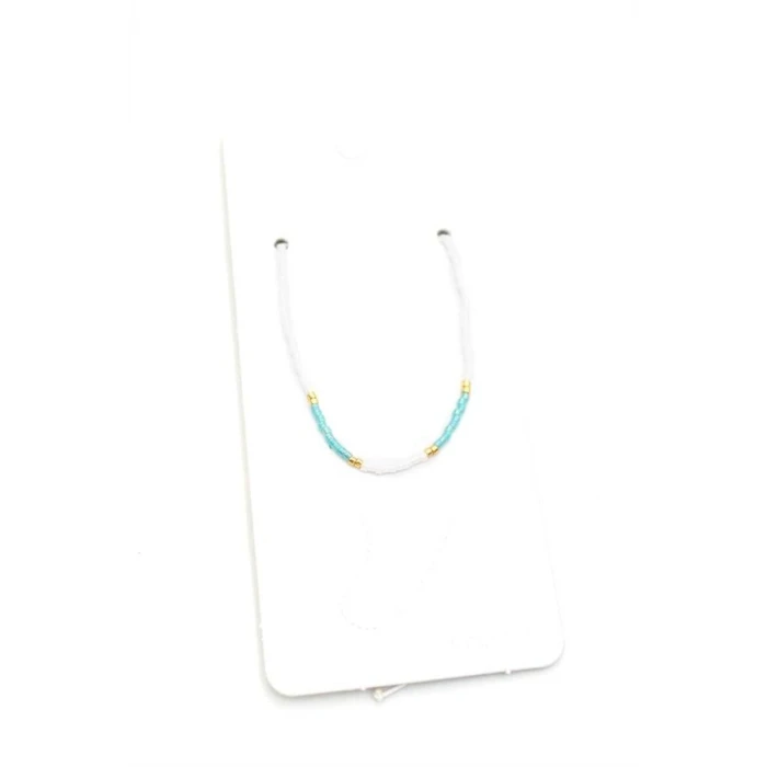 ieg™ Kum Boncuk Halhal - Beyaz