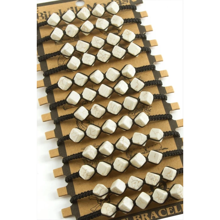 ieg™ Küp Makrome Örgülü Bileklik