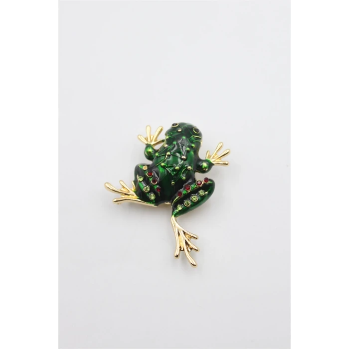 ieg™ Kurbağa Broş - Yeşil