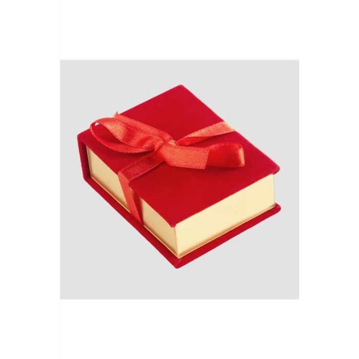 ieg™ Kurdale Kadife Ahşap Lüx Set Kolye Kutusu