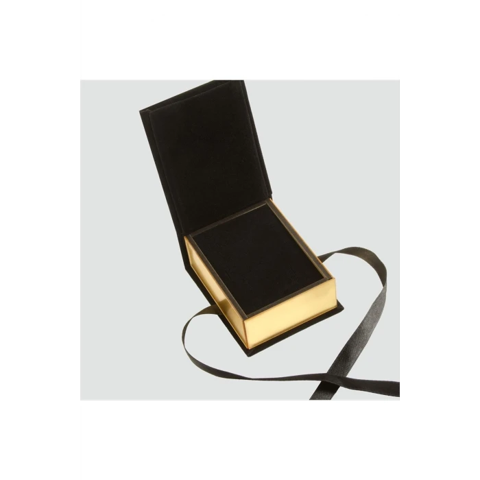 ieg™ Kurdale Kadife Ahşap Lüx Set Kolye Kutusu