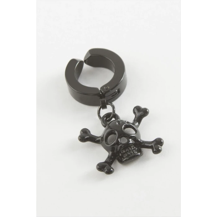 ieg™ Kuru Kafa Çelik Erkek Küpe (Kıstırmalı) 1 Adet