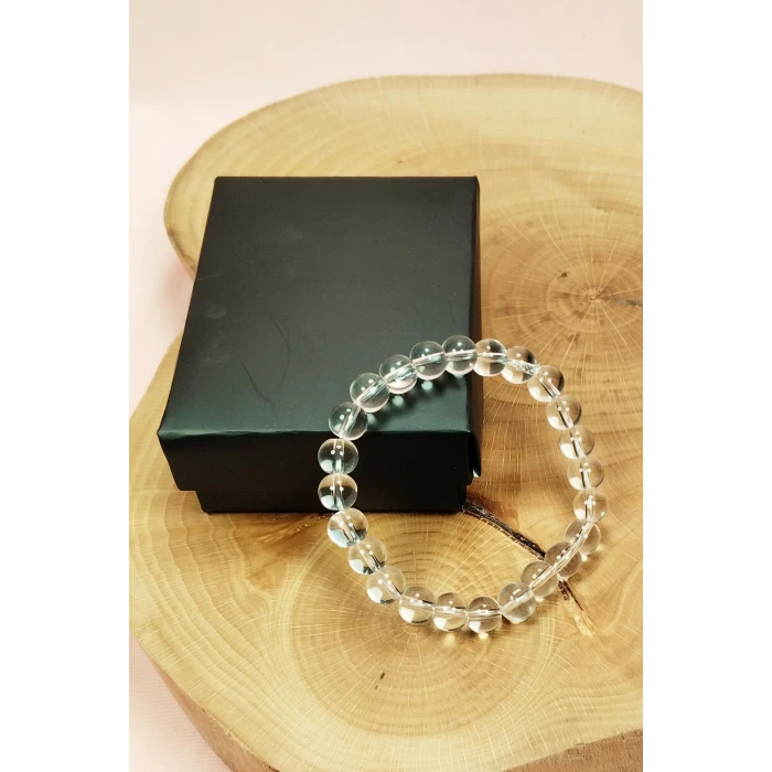 İEG Kuvars Doğal Taş Bileklik Kutulu