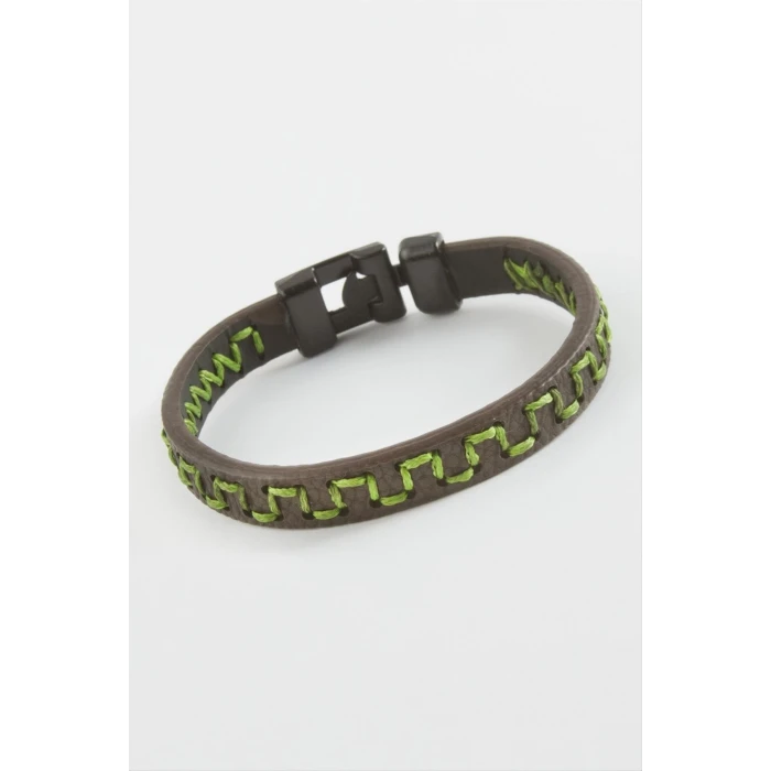 ieg™ Labirent Kaliteli Suni Deri Bileklik