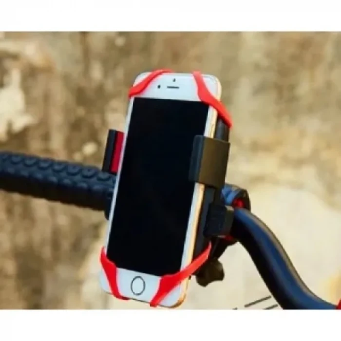 ieg™ Lastik Destekli Standlı Bisiklet Telefon Tutucu