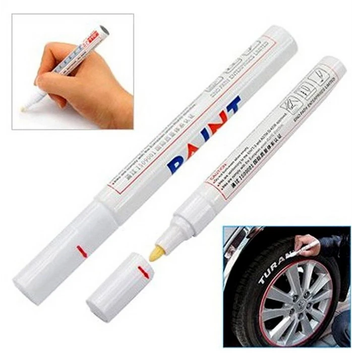 ieg™ Lastik Yazı Kalemi - Beyaz