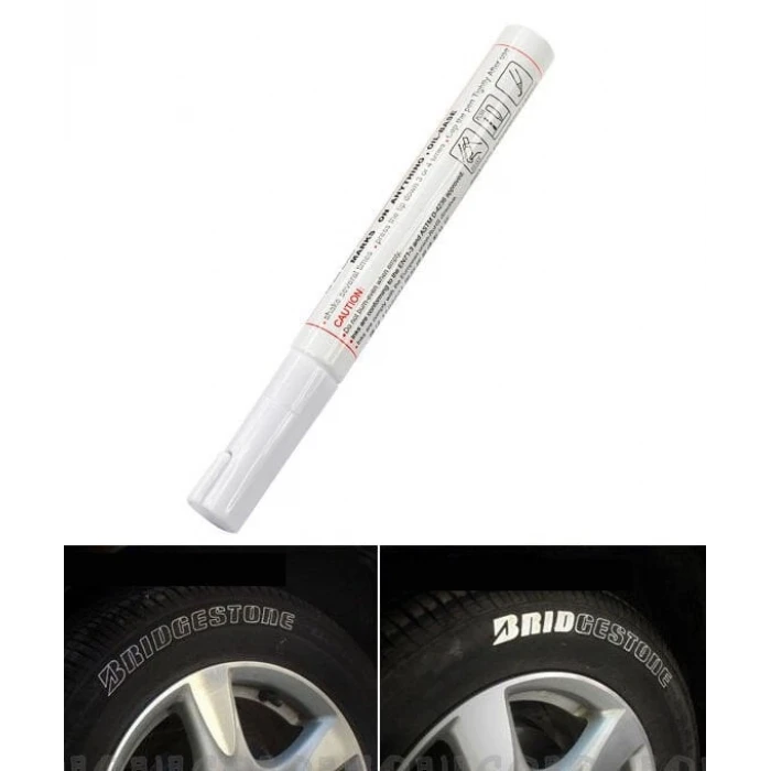 ieg™ Lastik Yazı Kalemi - Beyaz