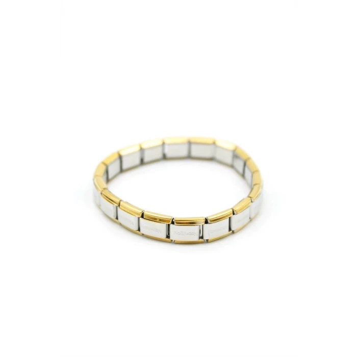 İEG Lastikli Çelik Bilezik - Gümüş