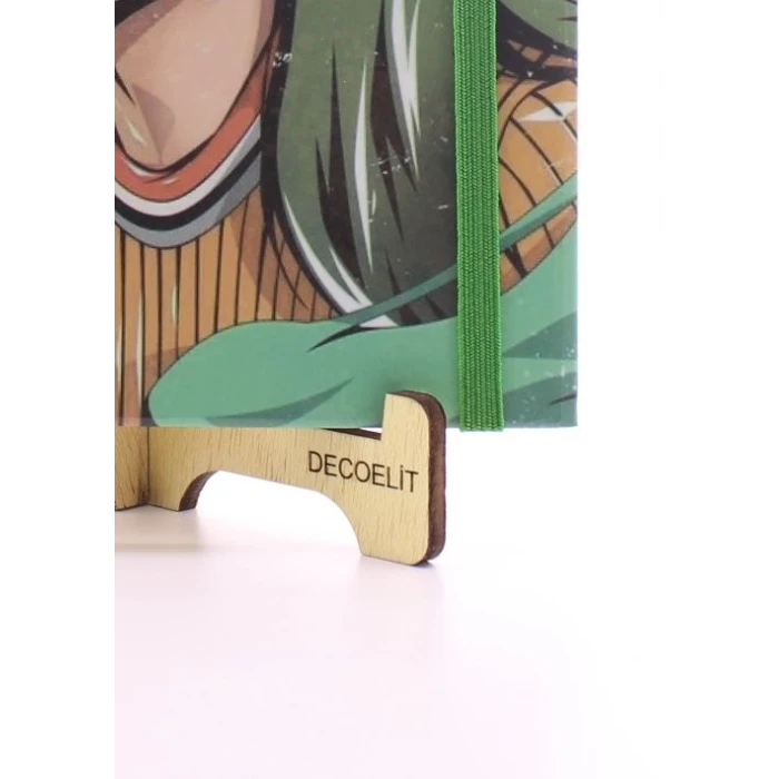 ieg ™ Lastikli Çizgisiz Sert Kapak Bellie Eilish Defter