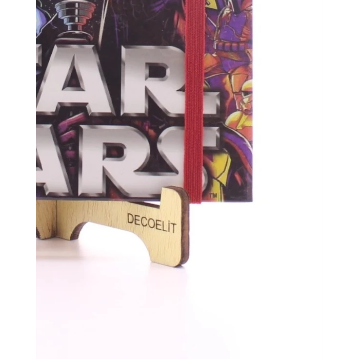 ieg ™ Lastikli Çizgisiz Sert Kapak Star Wars Defter