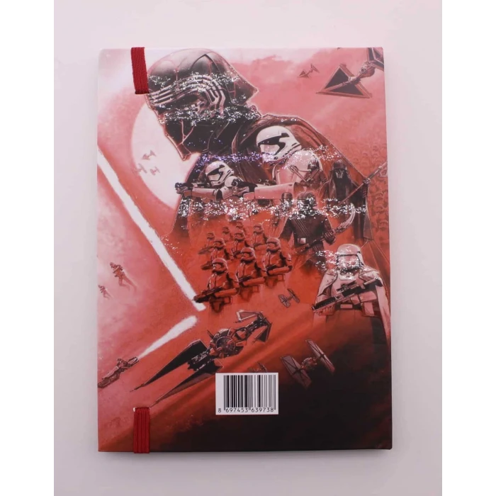 ieg ™ Lastikli Çizgisiz Sert Kapak Star Wars Defter