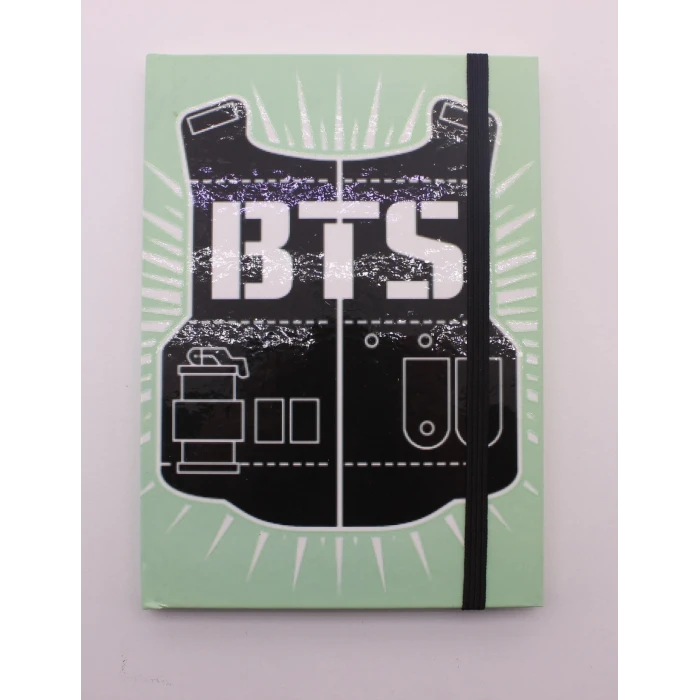 ieg ™ Lastikli Noktalı Sert Kapak BTS Defter