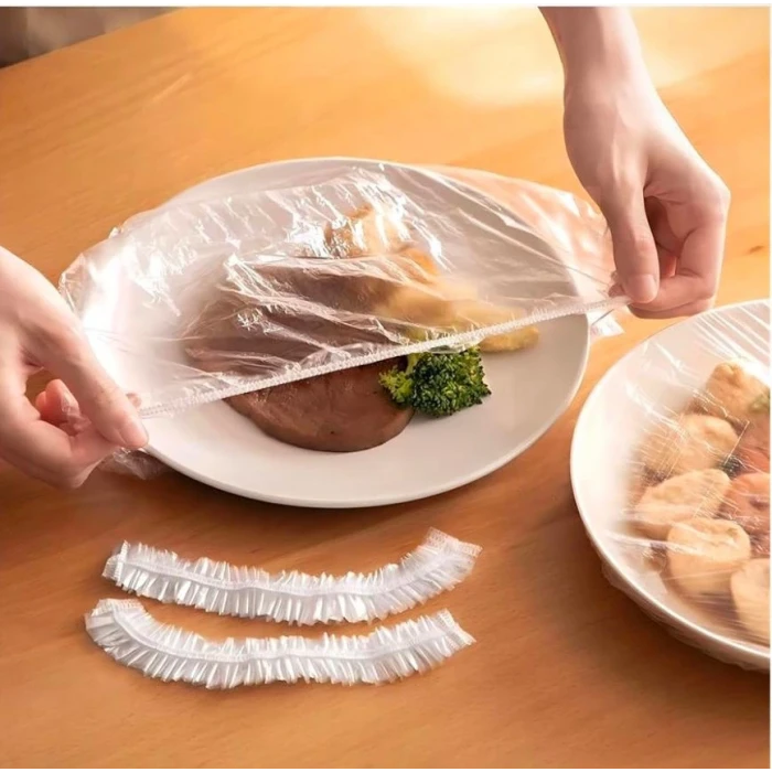 ieg™ Lastikli Tencere Ve Tabak Bonesi 100 Adet (20cm)