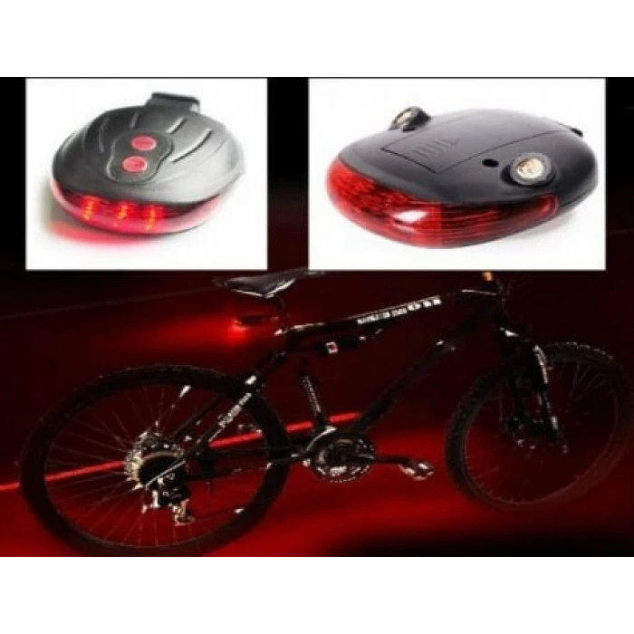 ieg™ Lazer Güvenlik Şeritli Bisiklet Stop Lambası